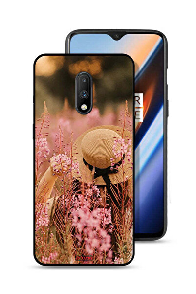 Tolwak غطاء حماية لهاتف OnePlus 7 بتصميم فتاة قبعة مزينة بالزهور