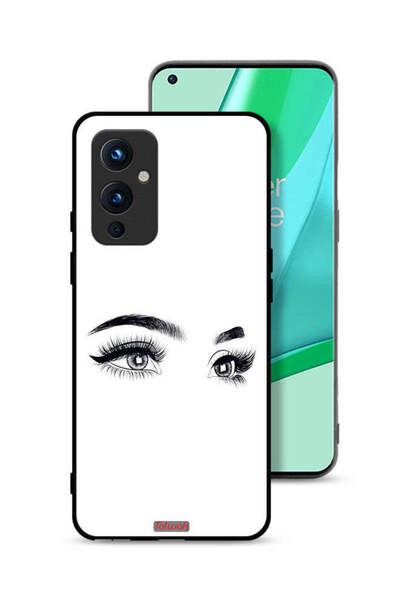 Tolwak غطاء حماية لهاتف OnePlus 9 5G برسومات عيون فنية