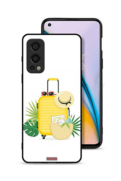 Tolwak غطاء حماية لهاتف OnePlus Nord 2 5G برسومات فنية رقمية صيفية