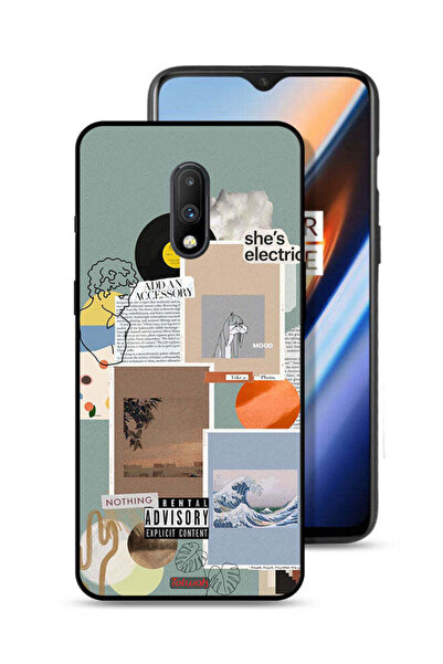 Tolwak غطاء حماية لهاتف OnePlus 7 - She Is Electric