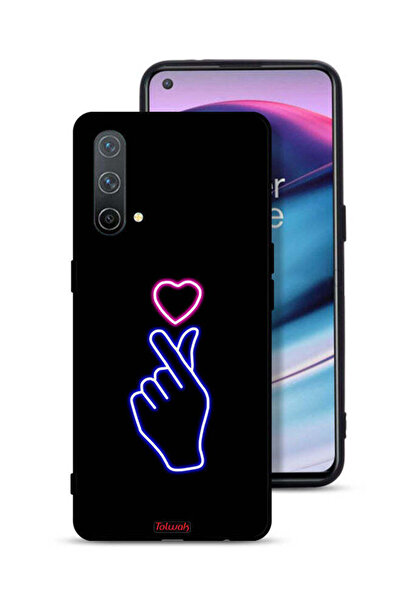 Tolwak غطاء حماية OnePlus Nord CE 5G برسومات قلب مزخرفة