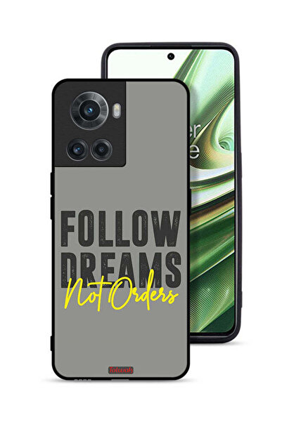 Tolwak غطاء حماية لهاتف OnePlus 10R 5G - اتبع الأحلام وليس الأوامر