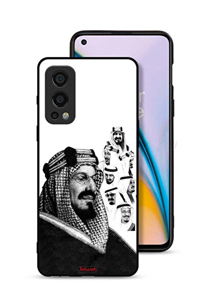 Tolwak غطاء حماية لهاتف OnePlus Nord 2 5G، ملصق فني أبيض وأسود لملوك المملكة ...