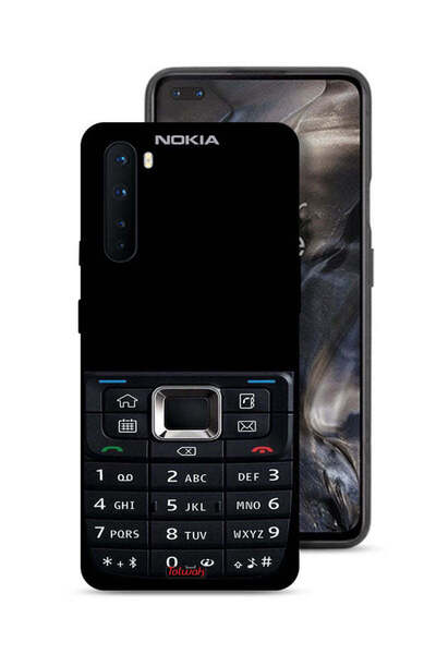 Tolwak غطاء حماية لهاتف OnePlus Nord بنمط هاتف قديم