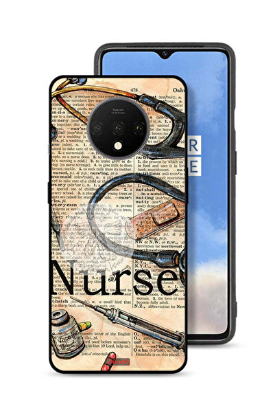 Tolwak OnePlus 7T Protective Case Cover Nurse Vintage Tools