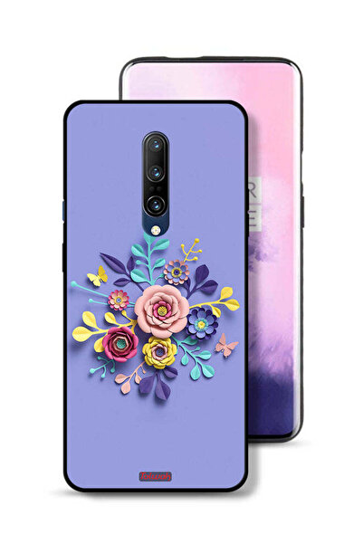 Tolwak غطاء حماية لهاتف OnePlus 7 Pro برسومات زهور فنية