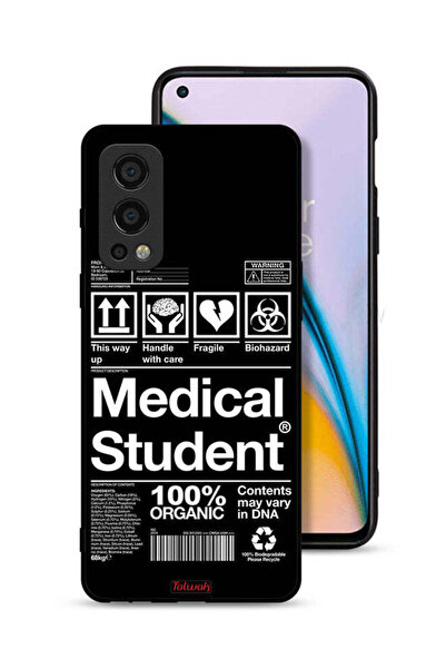 Tolwak غطاء حماية لهاتف OnePlus Nord 2 5G، ملصق طالب الطب