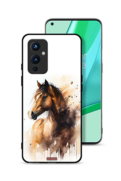 Tolwak غطاء حماية لهاتف OnePlus 9 5G بتصميم حصان تجريدي