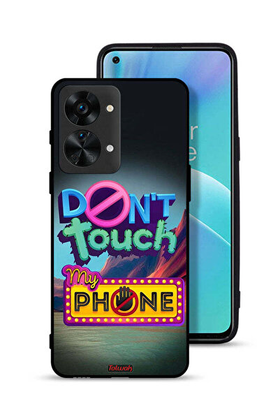 Tolwak OnePlus Nord 2T 5G Protective Case Cover Do Not Touch My Phone