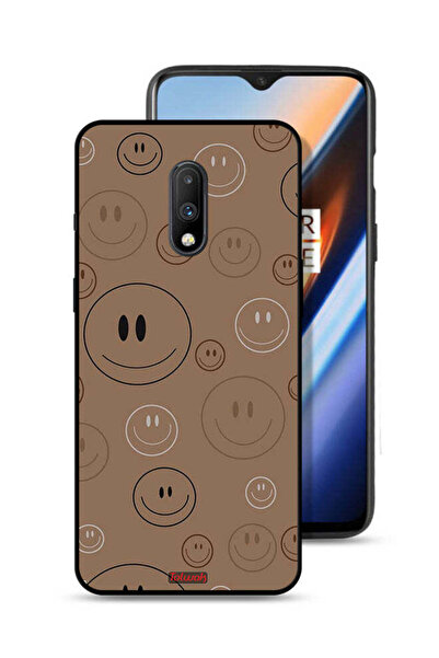 Tolwak غطاء حماية لهاتف OnePlus 7 بنقشة وجوه مبتسمة