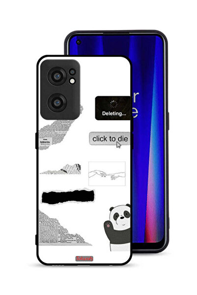 Tolwak OnePlus Nord CE 2 5G Protective Case Cover Panda Sticker