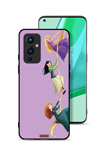 Tolwak غطاء حماية لهاتف OnePlus 9 5G برسومات تسلق الفتيات