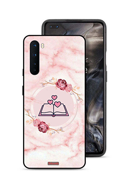 Tolwak غطاء حماية لهاتف OnePlus Nord بتصميم ثلاثة قلوب على كتاب