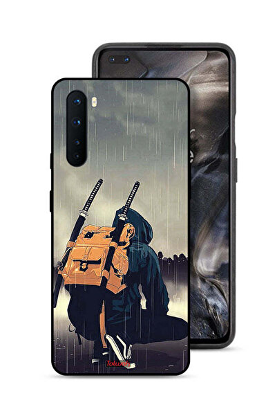 Tolwak غطاء حماية OnePlus Nord بتصميم سيف ساموراي الرقمي