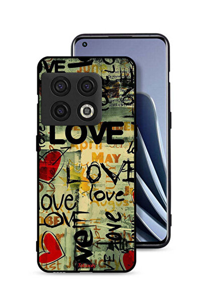 Tolwak غطاء حماية لهاتف OnePlus 10 Pro 5G مع علامات الحب