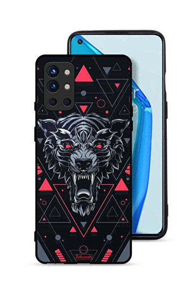 Tolwak غطاء حماية لهاتف OnePlus 9R 5G بتصميم الذئب المتمرّد