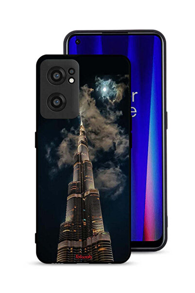 Tolwak OnePlus Nord CE 2 5G Protective Case Cover Burj Khalifa In Night