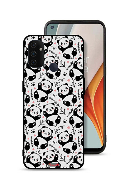 Tolwak غطاء حماية لهاتف OnePlus Nord N100 بنمط باندا