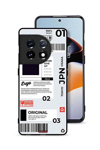 Tolwak غطاء حماية لجهاز OnePlus 11 5G، ملصق ياباني