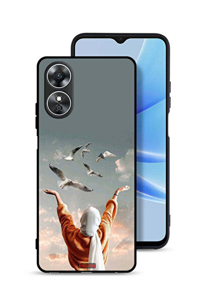 Tolwak غطاء حماية لهاتف Oppo A17 - طيور تحلق