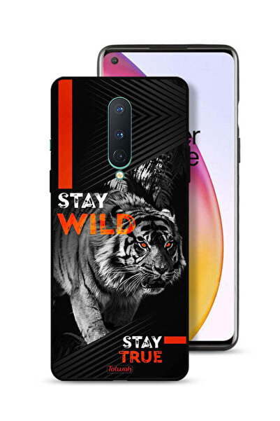 Tolwak غطاء حماية لهاتف OnePlus 8 - Stay Wild Stay True