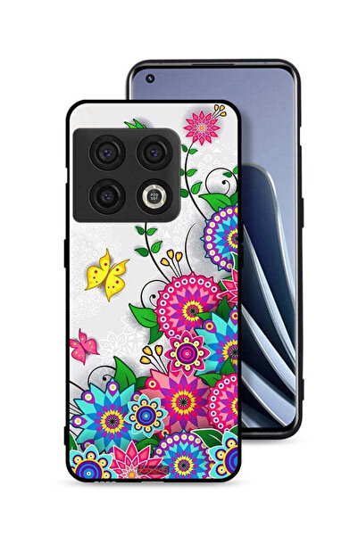 Tolwak غطاء حماية لهاتف OnePlus 10 Pro 5G بنقشة زهور ماندالا