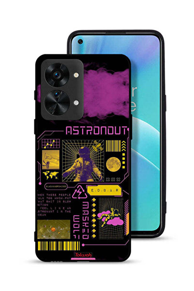 Tolwak غطاء حماية لهاتف OnePlus Nord 2T 5G بملصق رائد فضاء