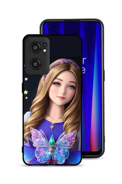 Tolwak غطاء حماية لهاتف OnePlus Nord CE 2 5G بنقشة فراشة لطيفة