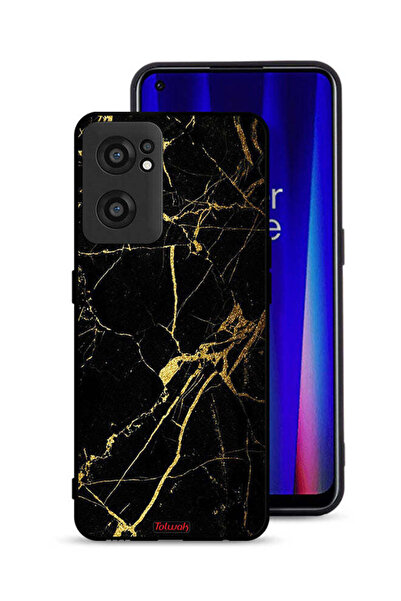 Tolwak غطاء حماية لهاتف OnePlus Nord CE 2 5G، رخامي متصدع