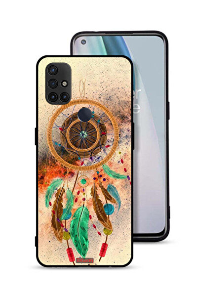 Tolwak غطاء حماية لهاتف OnePlus Nord N10 5G بنقشة ريش ماندالا معلق