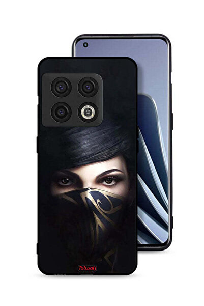 Tolwak غطاء حماية لهاتف OnePlus 10 Pro 5G بنقشة فتاة محجبة