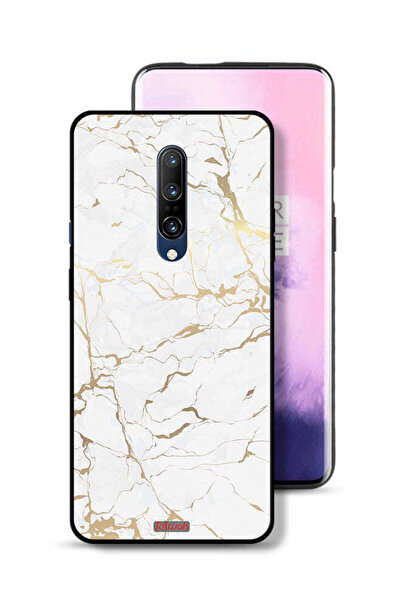 Tolwak غطاء حماية لهاتف OnePlus 7 Pro بنمط رخامي