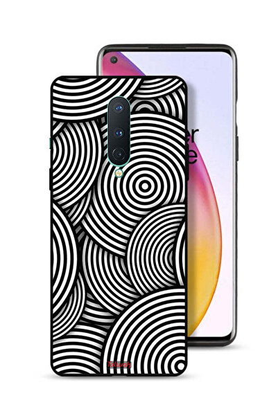 Tolwak غطاء حماية لهاتف OnePlus 8 بنمط دوائر وهمية