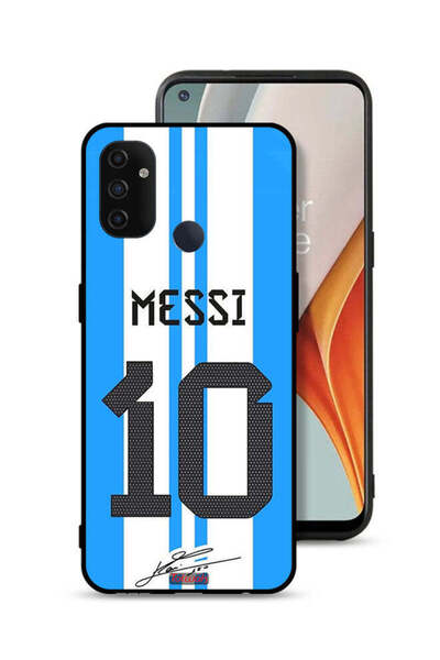 Tolwak غطاء حماية لهاتف OnePlus Nord N100 بتصميم Messi 10