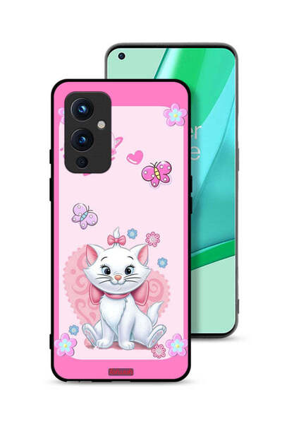 Tolwak غطاء حماية لهاتف OnePlus 9 5G، قطة لطيفة