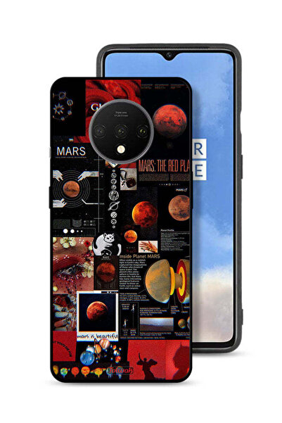 Tolwak غطاء حماية لهاتف OnePlus 7T بتصميم Mars Art