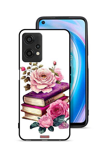 Tolwak OnePlus Nord CE 2 Lite 5G Protective Case Cover Roses And Books