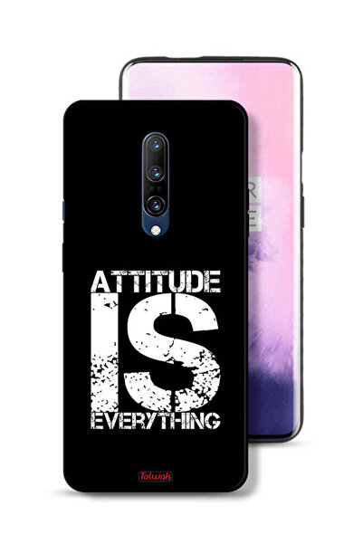 Tolwak غطاء حماية لهاتف OnePlus 7 Pro - Attitude Is Everything