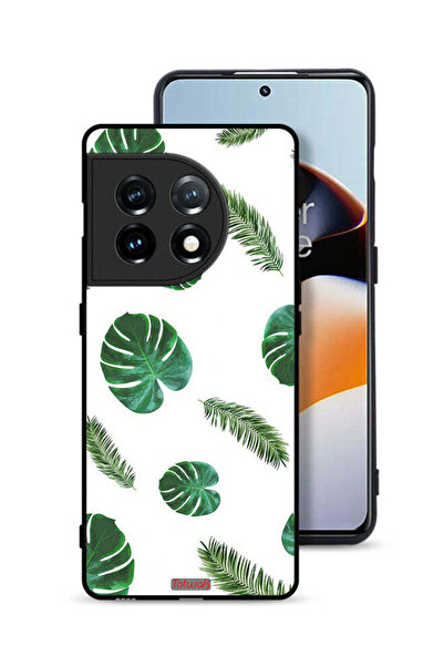 Tolwak غطاء حماية لهاتف OnePlus 11 5G بنقشة ريش فنية