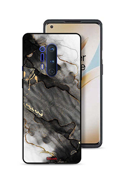 Tolwak غطاء حماية لهاتف OnePlus 8 Pro من الرخام اللامع