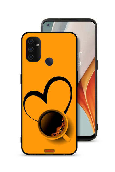 Tolwak غطاء حماية لهاتف OnePlus Nord N100 - فن فنجان القهوة