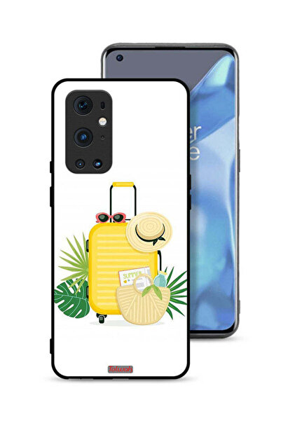 Tolwak غطاء حماية لهاتف OnePlus 9 Pro 5G برسومات فنية رقمية صيفية