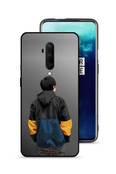 Tolwak غطاء حماية لهاتف OnePlus 7T Pro بتصميم صورة صبي