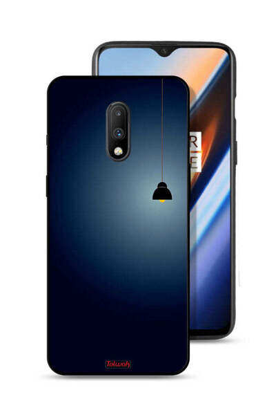 Tolwak غطاء حماية لهاتف OnePlus 7 بتصميم فني معلق بإضاءة