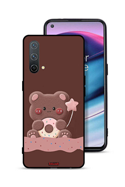 Tolwak غطاء حماية OnePlus Nord CE 5G على شكل دب دونات