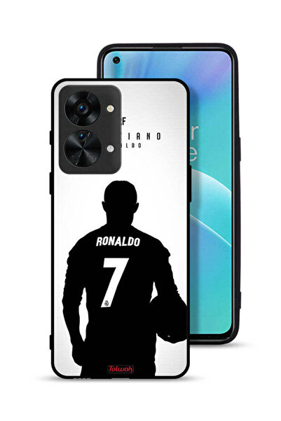 Tolwak غطاء حماية لهاتف OnePlus Nord 2T 5G بقناع كريستيانو رونالدو