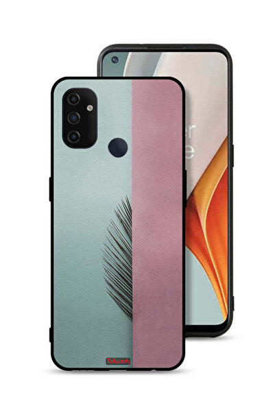 Tolwak غطاء حماية لهاتف OnePlus Nord N100 بتصميم نصف أوراق