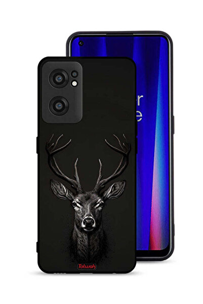 Tolwak غطاء حماية لهاتف OnePlus Nord CE 2 5G برسومات غزال رقمية