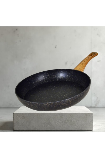 Remetta Elite Ahşap Tek Kulp Tava Serisi ( 24 CM )