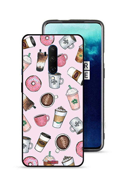 Tolwak غطاء حماية لهاتف OnePlus 7T Pro برسومات محبي القهوة